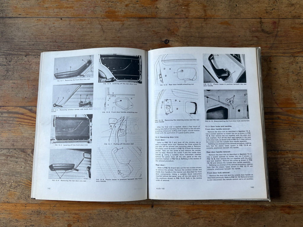 Audi 100 1969-73 Autobook 731 Owners Workshop Manual