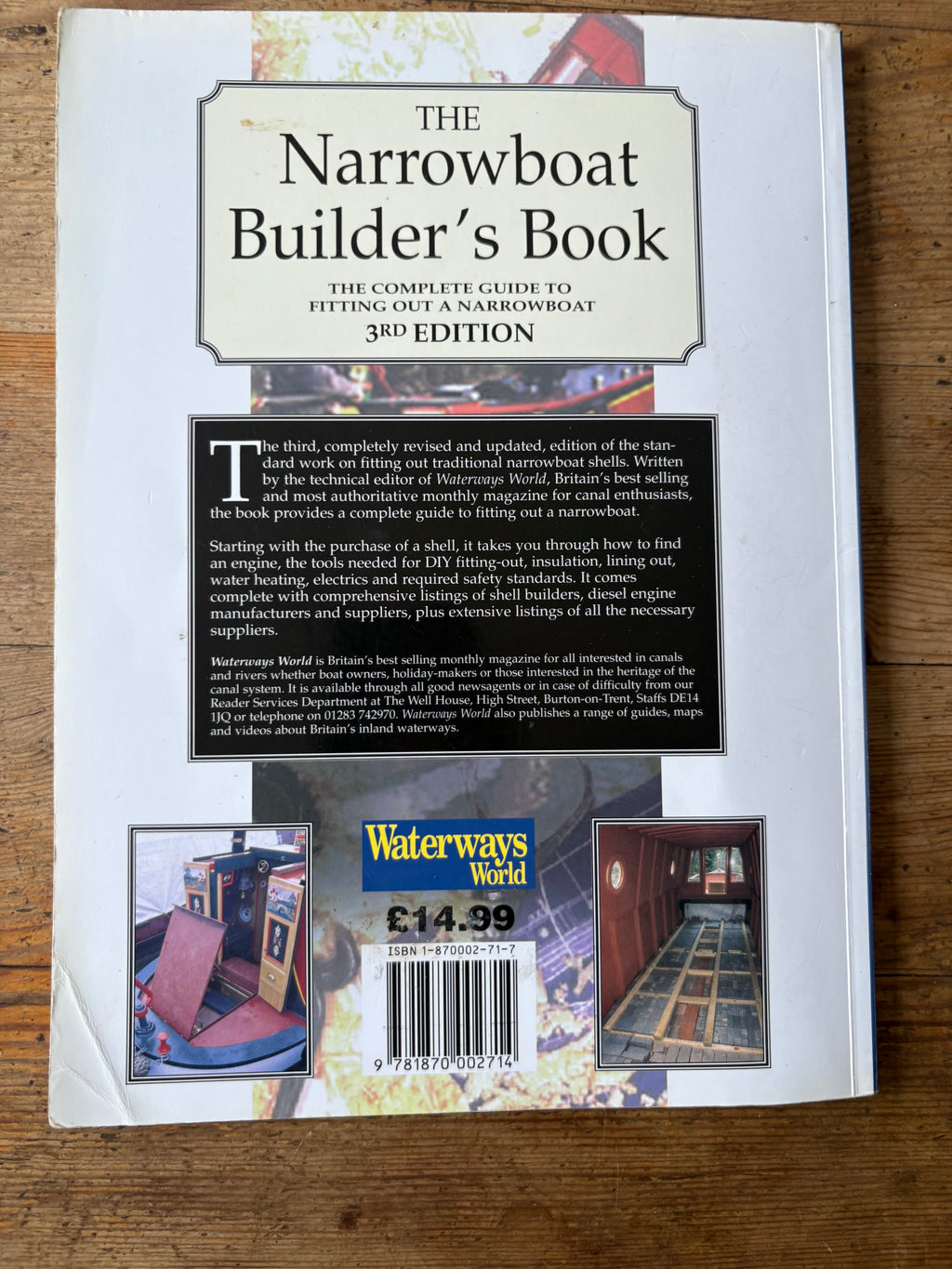 The Narrowboat Builder's Book The Complete Guide to Fitting Out a Narrowboat